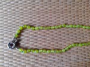 Schmuck: Schöne Steinkette aus Zitronen-Achat Bild 2