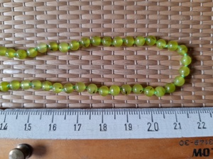 Schmuck: Schöne Steinkette aus Zitronen-Achat Bild 4