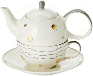 Tea-for-one Set (Cha Cult, Sinje Keramik)