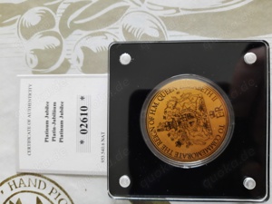 Münze Queen Elizabeth Thronjubiläum