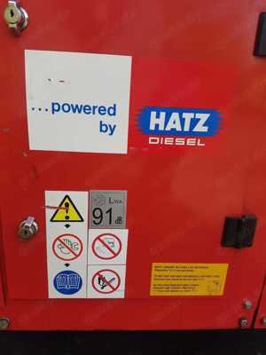 Stromaggregat Generator Stromerzeuger EPS7000DE 6,5 kVA mit Hatz Dieselmotor Bild 2