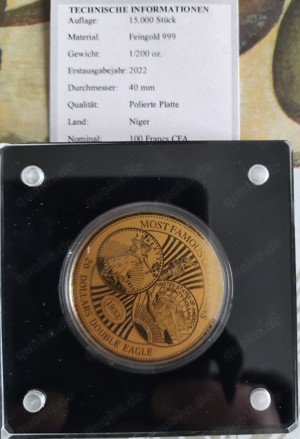 20 Dollars Double Eagle