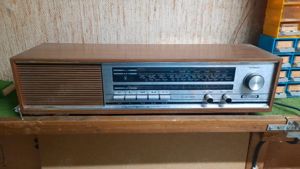 Grundig Radio RF115 Holzgehäuse 1969 UKW Röhre Anl