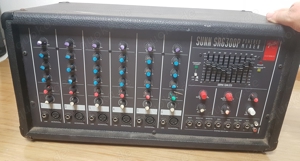 PA Anlage   1x Verstärker Mischpult Mixer    2x Lautsprecher Boxen   2x Stativ   Fender Peavy Bild 5