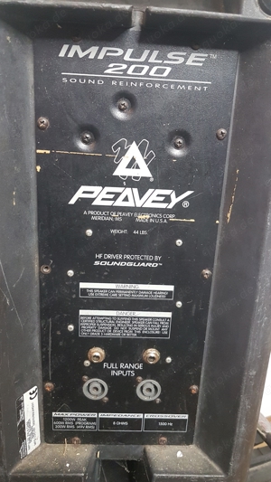 PA Anlage   1x Verstärker Mischpult Mixer    2x Lautsprecher Boxen   2x Stativ   Fender Peavy Bild 9