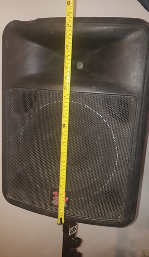 PA Anlage   1x Verstärker Mischpult Mixer    2x Lautsprecher Boxen   2x Stativ   Fender Peavy Bild 8