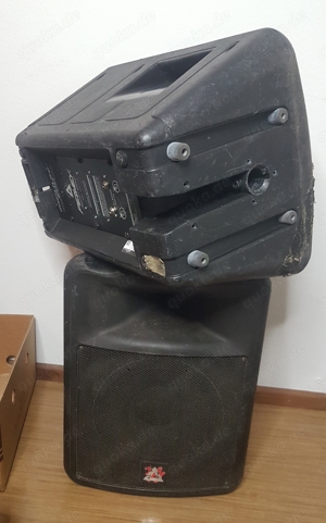 PA Anlage   1x Verstärker Mischpult Mixer    2x Lautsprecher Boxen   2x Stativ   Fender Peavy Bild 7