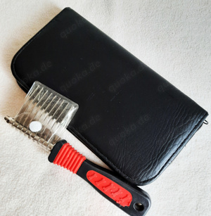Hundeschere Kamm Fellpflege-Set Hunde Katzen Grooming   Bild 5