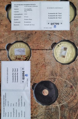 10 Komplett-Set Leonardo da Vinci Bild 7