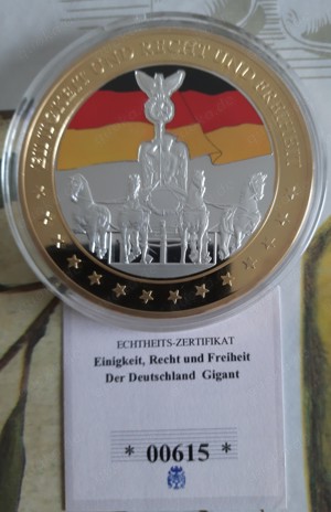 Gigantprägung 2011 Einigkeit Recht und Freiheit