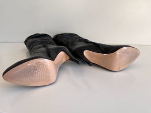 Schwarze Damenstiefel Bild 4