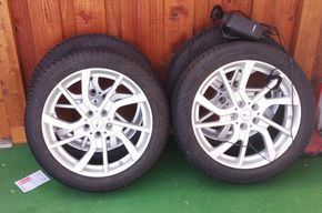 Winterreifen mit Alu Felgen