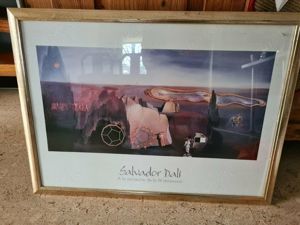 Salvador Dali gerahmter Kunstdruck