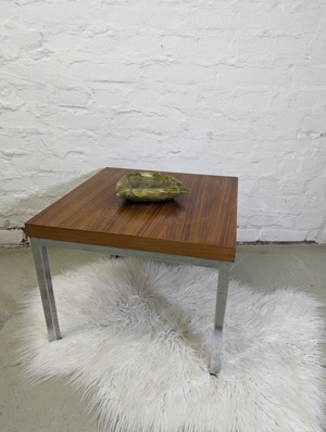Couchtisch Beistelltisch Chrom 60er 70er Vintage MidCentury
