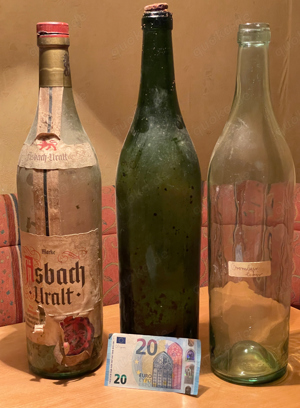 3 Liter Flaschen Asbach u.ä.