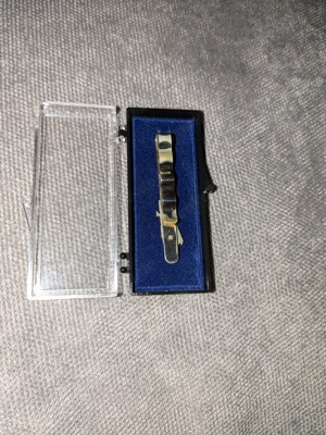 Krawattenklammer aus Sterlingsilber
