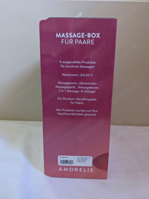 Amorelie Massage-Box für Paare - 65  VB  - OVP - Versand möglich!! - Originalwert: 124,60  Bild 3