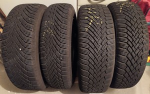 Smart 453 Winterkompletträder Continental mit RDKS + Radkappen