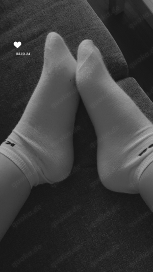 Weiße Socken Bild 2