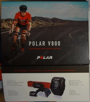 Q DC Polar V800 Special Edition Javier Gomez Noya mit Zubehör in Orig.Verpackung nur kurze Zeit benu