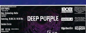 Deep Purple Golden Circle Berlin 19.10.24