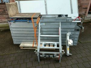 Geda Lift FixLift 250 Schrägaufzug Leiterlift Bauaufzug 17,5 Meter 2012