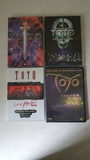 Toto 5 DVD s Plus 1 DVD Steve Lukather