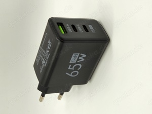 65W Schnellladegerät Netzteil USB A & USB C Neu