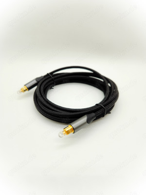 3m Premium opisches Audio Toslink Kabel vergoldet Neu