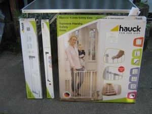 Kinderschutzgitter mit Verlängerungen