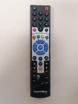 TechniSat Fernbedienung UFBSTBTVS1 NEU schwarz silber Bild 2