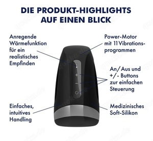 Männer Vibrator Satisfyer wärmend