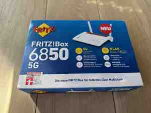 fritz!box 6850 5g neu und original verpackt    NEU