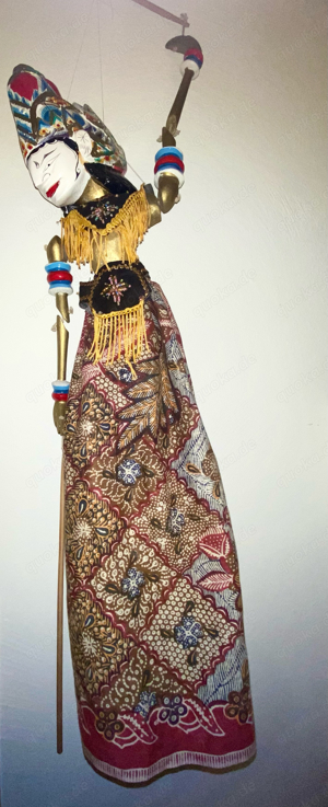 Wayang Golek Indonesien Stabpuppe Puppe Asien Marionette Holzpuppe Bild 2