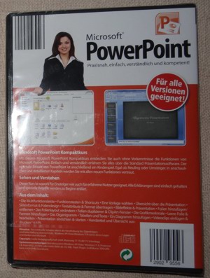 D Media-Verlagsgesellschaft Original Lernkurs PowerPoint Praxisschulung DVD 2902 9556 Software Bild 2