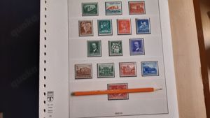 Briefmarken Deutsches Reich 1939-1945 postfrisch auf Vordruckblättern