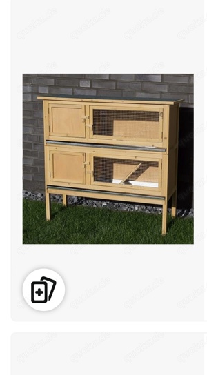 Hasenstall, gebraucht