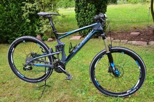 Mountainbike Cube Stereo HPC Carbon RH 46 mit Shimano XT Top Bild 2