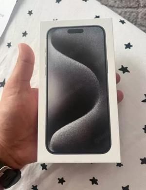 iPhone 15 Pro Max 256 GB Titan Schwarz Brandneu  mit Rechnung