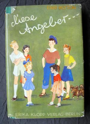 Enid Blyton: DIESE ANGEBER Erstausgabe 1953 mit Schutzumschlag