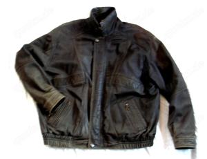 Rockhill Herren Lederjacke Blouson braun sehr weich und geschmeidig Größe 54 XL