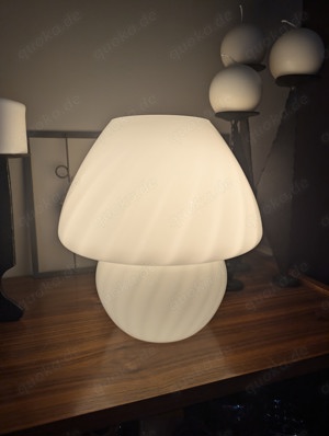 Pilzlampe Mushroom Swirl Leuchte 50er 60er vintage retro