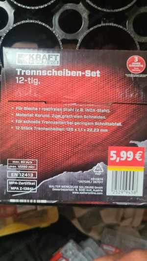 Trennscheiben Diamant Trennscheiben Set