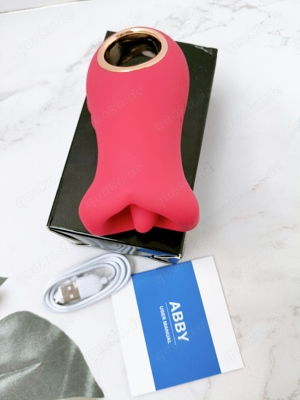 Zungenvibrator aus Silikon kompakt Auflegevibrator Alleskönner Solospaß