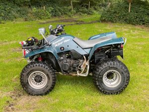 ATV Kawasaki KEF 300 Quad mit LOF, Seilwinde, Schneeschild, TÜV