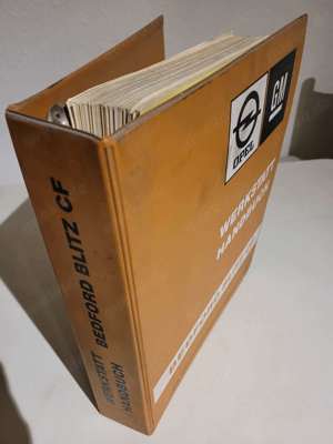 Werkstatthandbuch OPEL BEDFORD BLITZ CF97 1 H Bild 2
