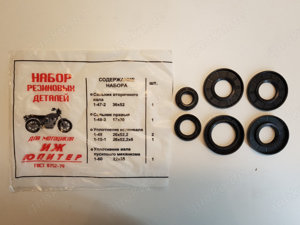 IZH Jupiter 3, 4, 5 Dichtungssatz Reparatursatz Gummidichtungen Simmerring für Motor
