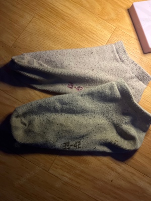 Getragene Socken 