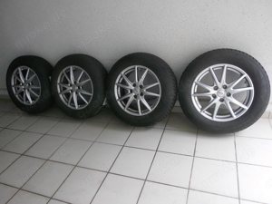 Winterräder auf Alufelgen 215 65 17 Zoll Winterreifen Mercedes Tiguan Audi Q3 Opel Grandland