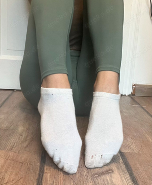 Verkaufe Frauen Socken getragen Bild 7